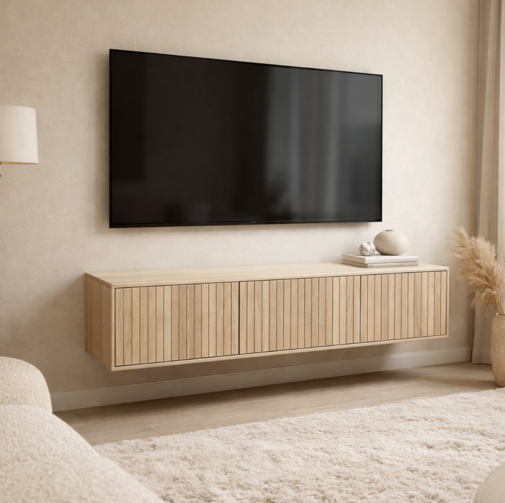 TV meubel zwevend | massief eiken | CORE collectie